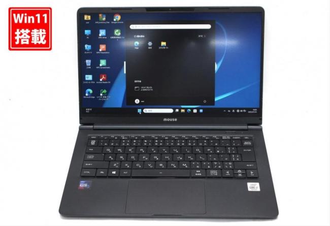 中古 フルHD 14型 Mouse Pro X4-i7CMLAB Windows11 第10世代 i7-10510u 8GB 256GB-SSD カメラ 無線Wi-Fi6 Office付き 中古パソコン 管:1802s