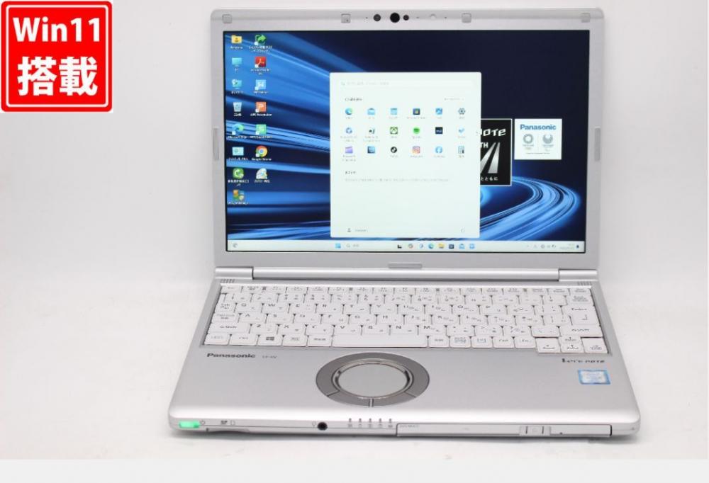 中古 フルHD対応WUXGA 12.1型 Panasonic Let's Note CF-SV8RDAVS Windows11 第8世代 i5-8365U 8GB 256GB-SSD カメラ 無線 Office付き 中古パソコン 管:1008v