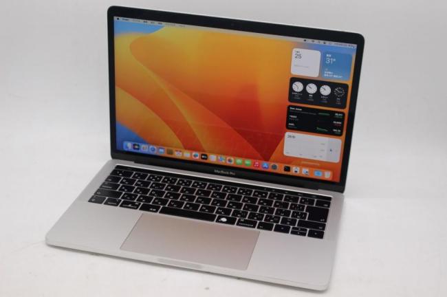 中古 2K対応 13.3型 Apple MacBook Pro A1989 Mid-2019 (Touch Bar) macOS Ventura(正規Win11追加可) 八世代 i7-8569u 16GB NVMe 512GB-SSD カメラ 無線 中古パソコン