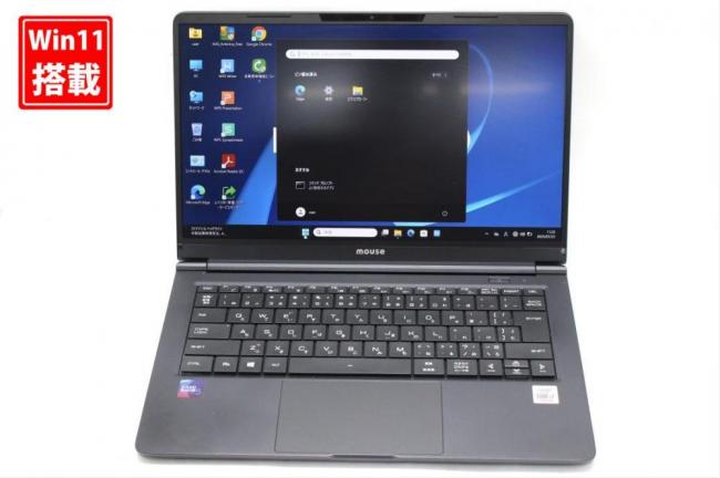 中古 フルHD 14型 Mouse Pro X4-i7CMLAB Windows11 第10世代 i7-10510u 8GB NVMe 256GB-SSD カメラ 無線Wi-Fi6 Office付き 中古パソコン 管:1116s