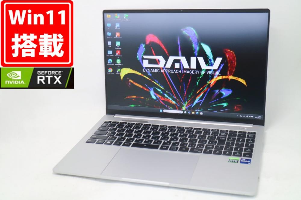 ゲーミングPC 中古 2K液晶 15.6型 Mouse DAIV 6H 22066H-ADLASW11 Windows11 14コア Intel 第12世代 i9-12900H 32GB NVMe 1TB-SSD NVIDIA GeForce RTX 3070 Ti Laptop カメラ 無線Wi-