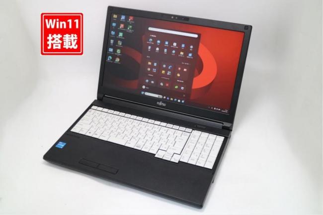 良品 フルHD 15.6型 Fujitsu LIFEBOOK A5512K Windows11 10コア Intel 第12世代 i5-1235u 8GB NVMe 256GB-SSD カメラ 無線Wi-Fi6 Office付き 中古パソコン 管:1718s