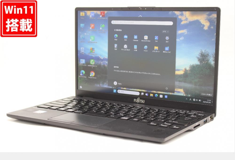 NVMe 新品256GB-SSD 中古 フルHD 13.3型 Fujitsu LIFEBOOK U9311FX Windows11 第11世代 i5-1135g7 8GB カメラ 無線Wi-Fi6 Office付き 中古パソコン 管:1745r