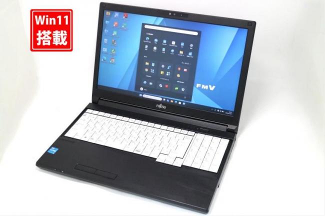 中古美品 フルHD 15.6型 Fujitsu LIFEBOOK A5512K Windows11 10コア Intel 第12世代 i5-1235u 8GB NVMe 256GB-SSD カメラ 無線Wi-Fi6 Office付き 中古パソコン 管:1014s
