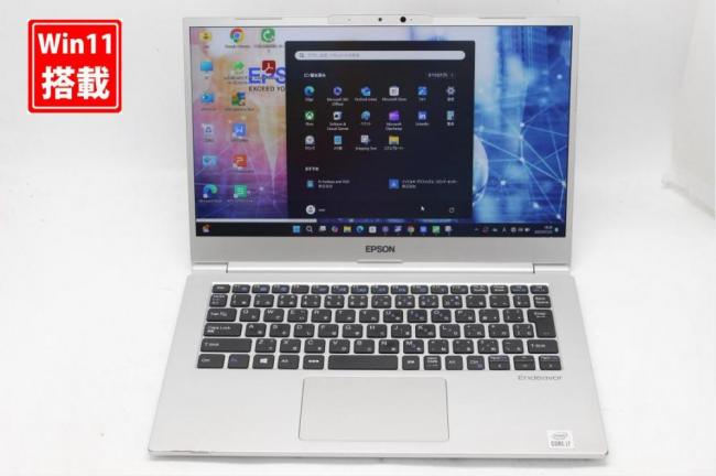 中古 フルHD 14型 EPSON Endeavor NA710E Windows11 第10世代 i7-10510u 16GB NVMe 512GB-SSD カメラ 無線Wi-Fi6 Office付き 中古パソコン 管:0910s