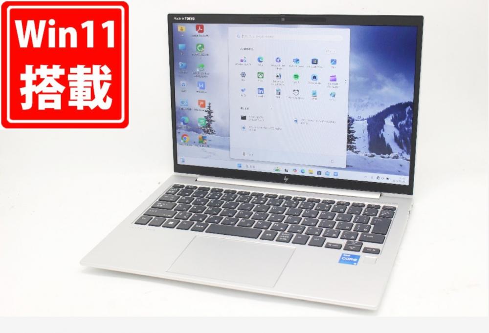 799時間 美品 フルHD対応WUXGA 13.3型 HP EliteBook 830 G9 Windows11 10コア 第12世代 i5-1235U 16GB NVMe 512GB-SSD カメラ 無線Wi-Fi6 Office付き 中古パソコン 管:1024m