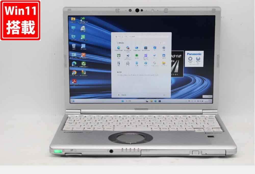 中古 フルHD対応WUXGA 12.1型 Panasonic Let's note SV1CR6QP Windows11 第11世代 i5-1135g7 16GB NVMe 512GB-SSD カメラ 無線Wi-Fi6 Office付き 中古パソコン 管:1007r