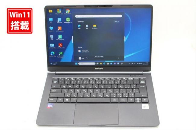 中古 フルHD 14型 Mouse Pro X4-i7CMLAB Windows11 第10世代 i7-10510u 8GB 256GB-SSD カメラ 無線 Office付き 中古パソコン  管:1030s