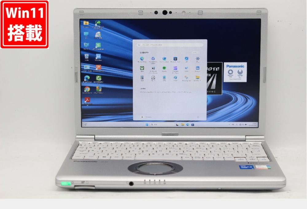 中古 フルHD対応WUXGA 12.1型 Panasonic Let's note SV1RDLKS Windows11 第11世代 i5-1145g7 16GB NVMe 256GB-SSD カメラ 無線Wi-Fi6 Office付き 中古パソコン 管:1110r