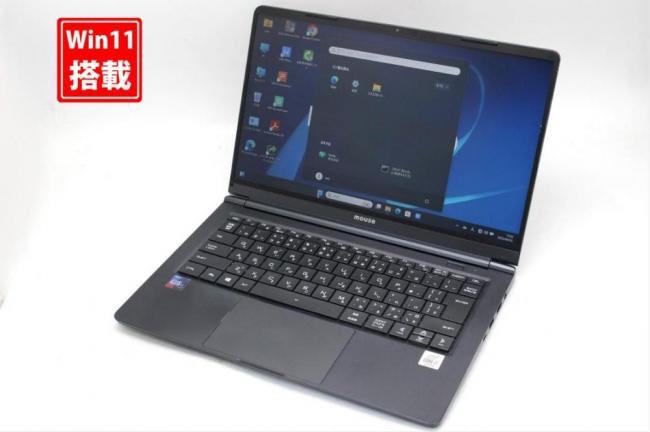 中古 フルHD 14型 Mouse Pro X4-i7CMLAB Windows11 第10世代 i7-10510u 8GB 256GB-SSD カメラ 無線 Office付き 中古パソコン  管:1127s