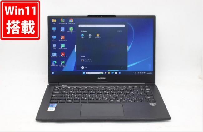 中古 フルHD 14型 MousePro NB420Z82G-BPQD Windows11 第11世代 i7-1165G7 8GB NVMe 512GB-SSD カメラ 無線Wi-Fi6 Office付き 中古パソコン 管:1522j