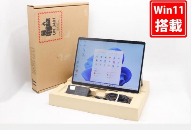 充放電回数30回  1240時間 中古美品 2.8K対応 13型 タブレット Microsoft Surface Pro 8 Windows11 第11世代 i5-1145G7 8GB NVMe 256GB-SSD カメラ LTE 無線Wi-Fi6 Office付き 中古パソコン 管:1822m