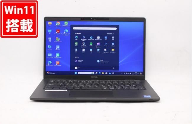 美品 フルHD 13.3型 DELL Latitude 7320 Windows11 11世代 i7-1185G7 16GB NVMe 512GB-SSD カメラ 無線Wi-Fi6 Office付 中古パソコン 管:1848j