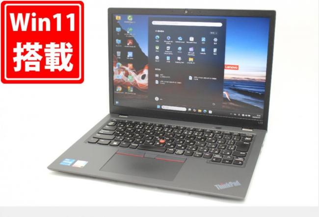 良品 フルHD対応WUXGA 13.3型 Lenovo ThinkPad L13 Gen3 Windows11 10コア 第12世代 i5-1235U 16GB NVMe 256GB-SSD カメラ 無線Wi-Fi6 Office付き 中古パソコン 管:1447m