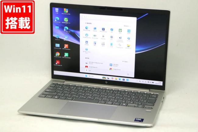 中古良品 AI PC フルHD対応WUXGA 13.3型 HP EliteBook 630 G11 Windows11 12コア 第14世代Core Ultra 7-155U 16GB NVMe 512GB-SSD カメラ 無線Wi-Fi6 Office付き 中古パソコン 管:1400h