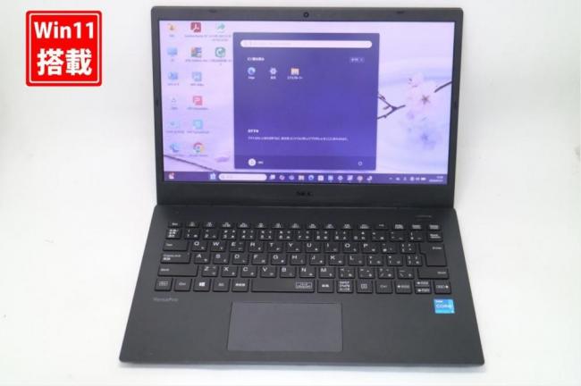 中古 フルHD 13.3型 NEC VersaPro PC-VKT42B-B Windows11 第11世代 i5-1135G7 8GB NVMe 128GB-SSD カメラ 無線Wi-Fi6 Office付き 中古パソコン 管:1433s