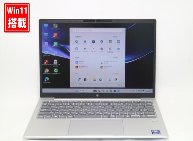 中古美品 AI PC フルHD対応WUXGA 13.3型 HP EliteBook 630 G11 Windows11 12コア 第14世代Core Ultra 7-155u 16GB NVMe 512GB-SSD カメラ 無線Wi-Fi6 Office付き 中古パソコン 管:1515k