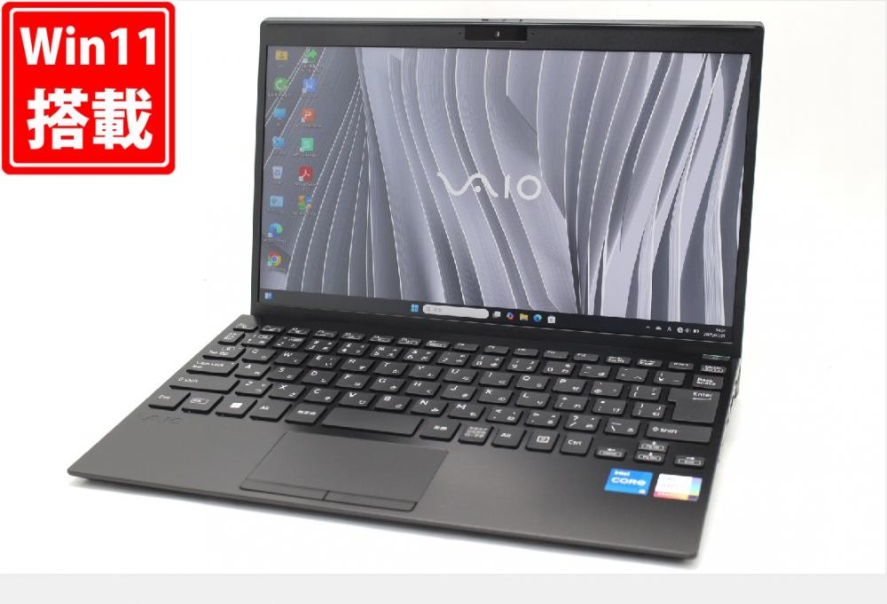 中古良品 フルHD 12.5型 VAIO ProPJ VJPJ228 Windows11 10コア 第12世代 i5-1235U 16GB NVMe 256GB-SSD カメラ LTE 無線Wi-Fi6 Office付き 中古パソコン 管:1716w