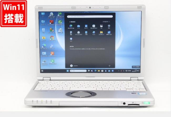 中古 フルHD対応WUXGA 12.1型 Panasonic Let's note CF-SZ5PDYVS Windows11 六世代 i5-6300u 8GB 256GB-SSD カメラ 無線 Office付き 中古パソコン 管:1805r