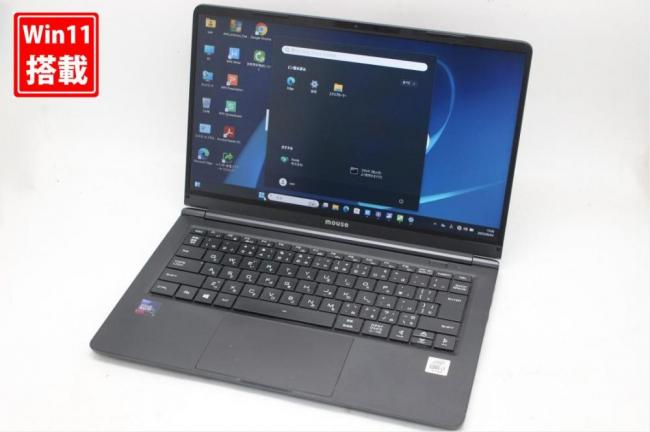 中古 フルHD 14型 Mouse Pro X4-i7CMLAB Windows11 第10世代 i7-10510u 8GB 256GB-SSD カメラ 無線 Office付き 中古パソコン  管:1344s