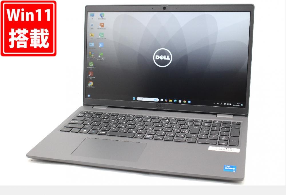 美品 フルHD 15.6型 DELL Latitude 3540 Windows11 10コア 第12世代 i5-1235U 8GB NVMe 256GB-SSD カメラ 無線Wi-Fi6 Office付き 中古パソコン 管:1189w