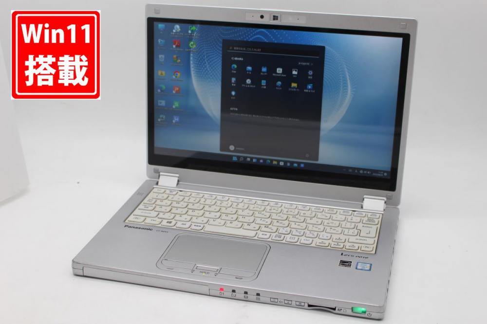  訳有(AC欠品) フルHD タッチ 12.5型 Panasonic CF-MX5P12VS Windows11 六世代 i5-6300U 8GB 256GB-SSD カメラ LTE 無線 Office付 中古パソコン
