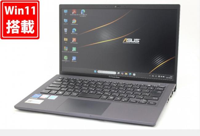 中古 フルHD 14型 ASUS ExpertBook B1400C Windows11 第11世代 i7-1165G7 16GB NVMe 512GB-SSD カメラ 無線Wi-Fi6 Office付き 中古パソコン 管:0988w