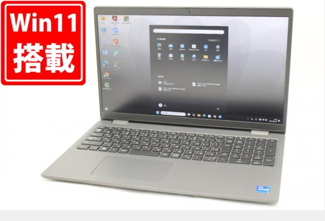 充放電回数2回  中古美品 フルHD 15.6型 DELL Latitude 3540 Windows11 10コア 第13世代 i7-1355U 16GB NVMe 512GB-SSD カメラ 無線Wi-Fi6 Office付き 中古パソコン 管:0937m