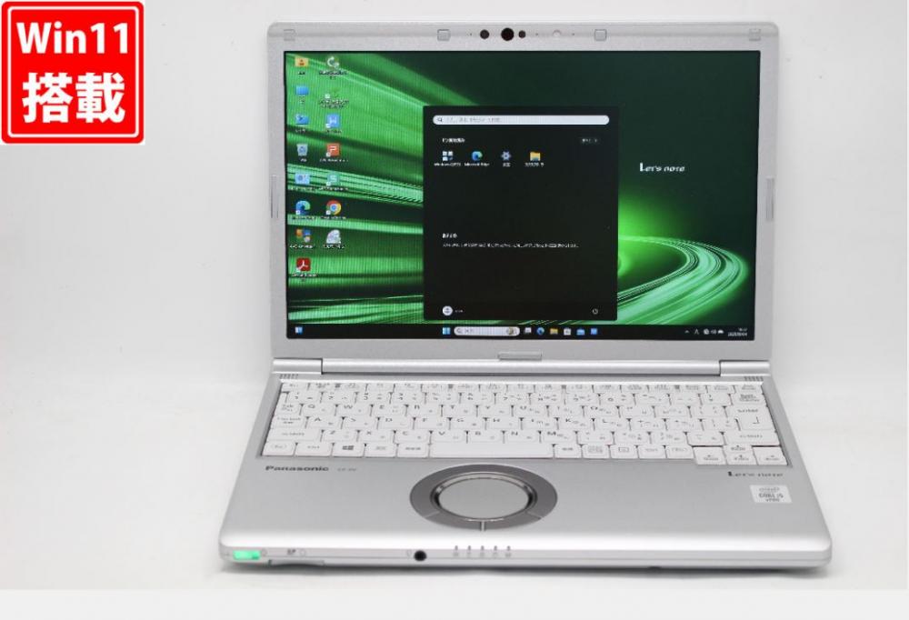 中古 フルHD対応WUXGA 12.1型 Panasonic Let's Note CF-SV9RDLVS Windows11 第10世代 i5-10310U 8GB NVMe 256GB-SSD カメラ 無線Wi-Fi6 Office付き 中古パソコン 管:1833v