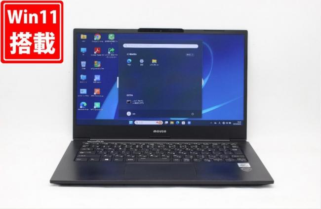 良品 フルHD 14型 MousePro NB410Z Windows11 第10世代 i7-10510U 8GB NVMe 512GB-SSD カメラ 無線Wi-Fi6 Office付き 中古パソコン 管:1054j