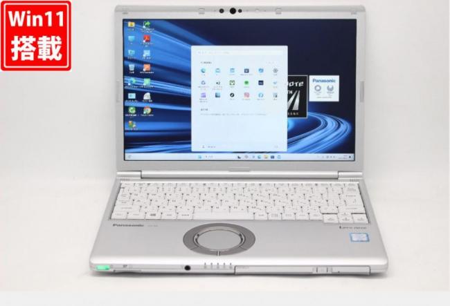 中古 フルHD対応WUXGA 12.1型 Panasonic Let's Note CF-SV8RDAVS Windows11 第8世代 i5-8365U 8GB 256GB-SSD カメラ 無線 Office付き 中古パソコン 管:0935v