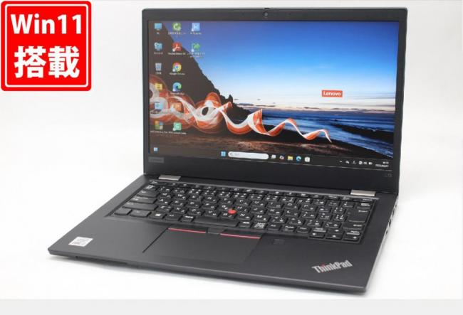 良品 フルHD 13.3型 Lenovo ThinkPad L13 Gen1 Windows11 第10世代 i7-10510U 16GB NVMe 512GB-SSD カメラ 無線 Office付き 中古パソコン 管:1117w