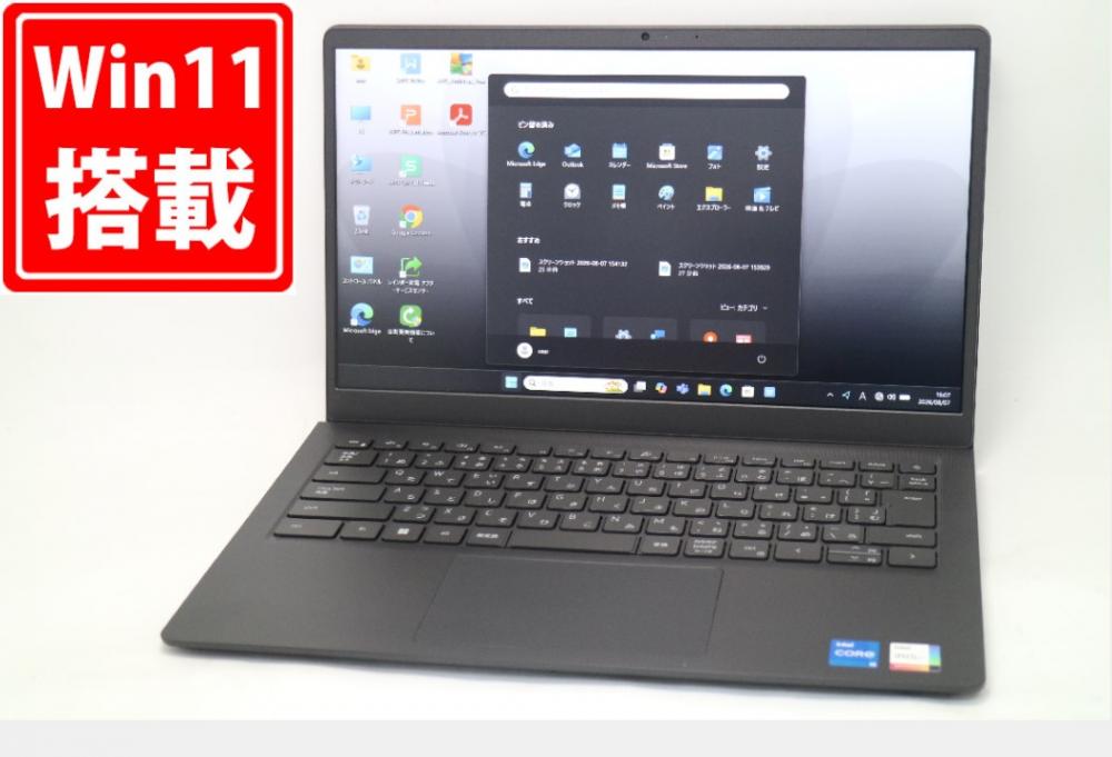 中古美品 フルHD 14型 DELL Vostro 3420 Windows11 第11世代 i5-1135G7 16GB NVMe 512GB-SSD カメラ 無線 Office付き 中古パソコン 管:1626m