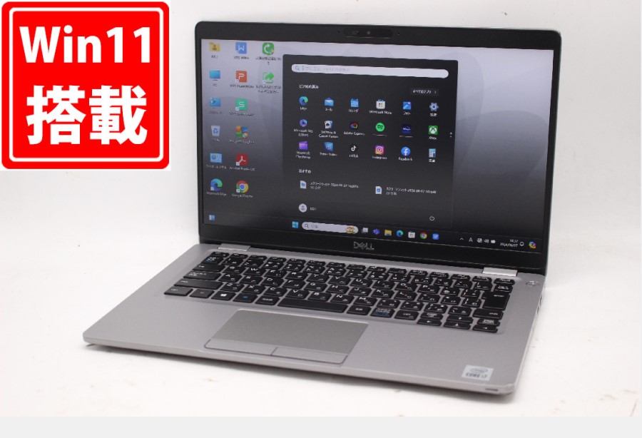 中古 フルHD 13.3型 DELL Latitude 5310 Windows11 10世代 i7-10610U 16GB NVMe 512GB-SSD カメラ 無線 Office付 中古パソコン 管:1655m