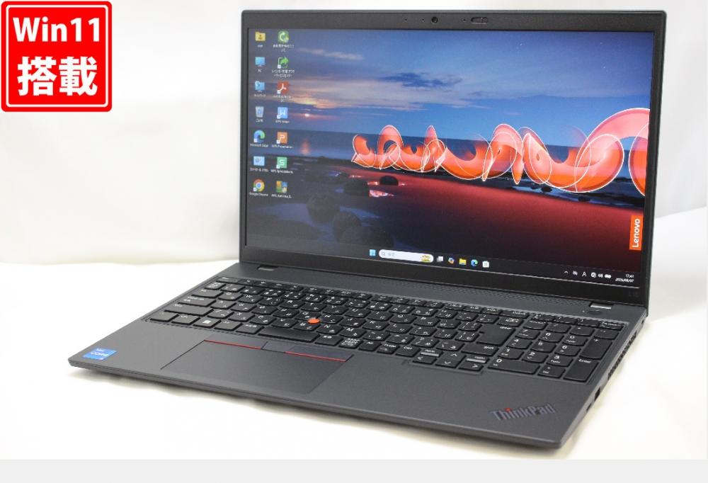 良品 フルHD 15.6型 Lenovo ThinkPad L15 Gen4 Windows11 10コア 第13世代 i5-1335U 16GB NVMe 512GB-SSD カメラ 無線Wi-Fi6 Office付き 中古パソコン 管:1747w