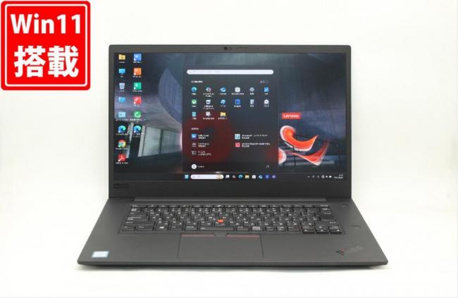中古良品 4K対応 15.6型 Lenovo ThinkPad P1 Gen 2 Windows11 第9世代 i7-9750H 16GB NVMe 512GB-SSD NVIDIA Quadro T2000 カメラ 無線Wi-Fi6 Office付き 中古パソコン 管:0940j