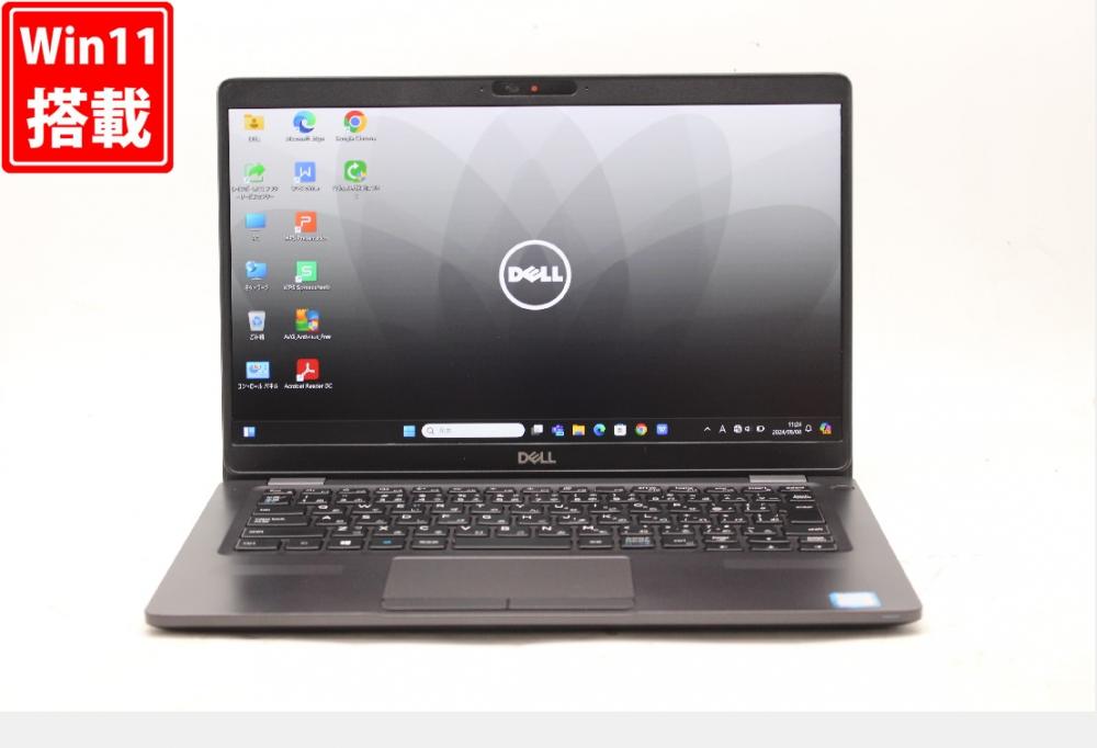 中古 フルHD 13.3型 DELL Latitude 5300 Windows11 八世代 i7-8665U 16GB NVMe 512GB-SSD カメラ 無線 Office付 中古パソコン 管:1147w