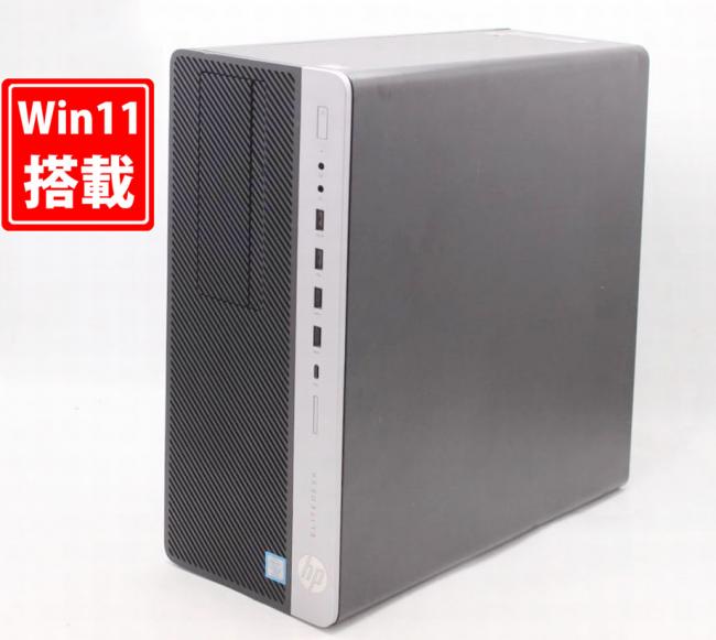 良品 HP EliteDesk 800 G4 TWR Windows11 高性能 八世代Core i7-8700 32GB 爆速NVMe式新品512GB-SSD NVIDIA Quadro P2000搭載 クリエイティブ向け Office付 Win11【デスクトップ 中古パソコン 中古PC】