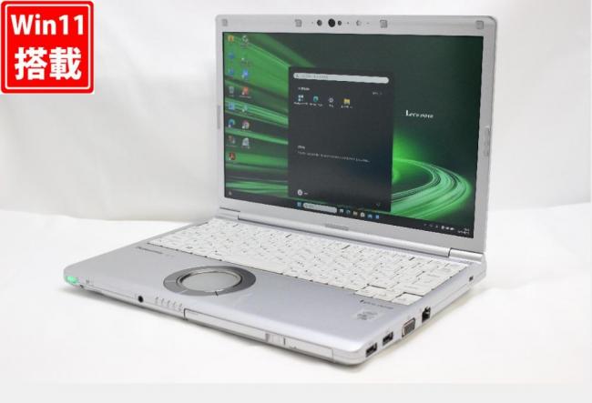 充放電回数95回 中古 フルHD対応WUXGA 12.1型 Panasonic Let's note CF-SV9TFKVS Windows11 第10世代 i7-10810u 16GB NVMe 512GB-SSD カメラ LTE 無線Wi-Fi6 Office付き 中古パソコン 管:1878r