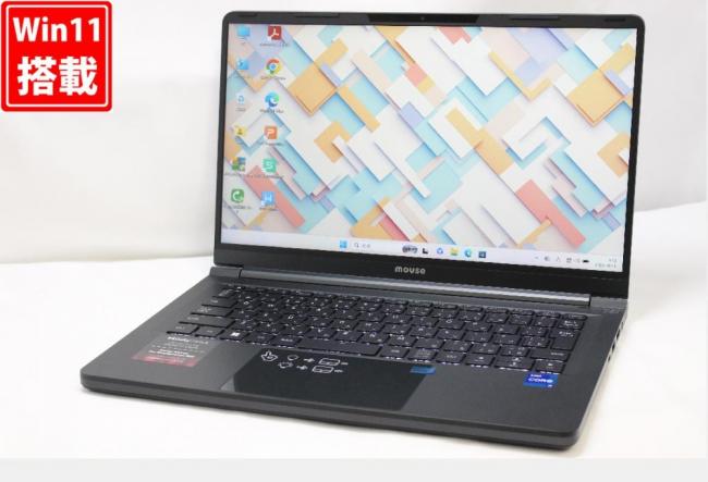 良品 フルHD 14型 Mouse F4-I7I01 Windows11 12コア 第12世代 i7-1260P 16GB NVMe 512GB-SSD カメラ 無線Wi-Fi6 Office付き 中古パソコン 管:1019w