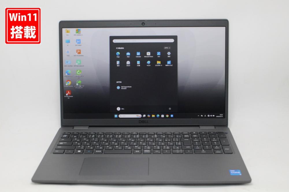 中古美品　 FHD 15.6型 DELL Latitude 3540 Windows11 10コア 第13世代 i5-1335u 8GB NVMe 512GB-SSD カメラ 無線Wi-Fi6 Office付き 中古パソコン 管:1237k