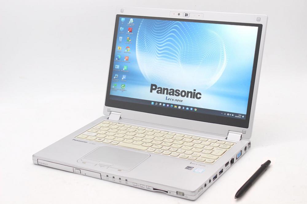 中古 フルHD タッチ 12.5型 Panasonic CF-MX5/P Windows11 六世代 i5-6300u 4GB 128GB-SSD カメラ 無線  Office付 中古パソコンWin11 税無