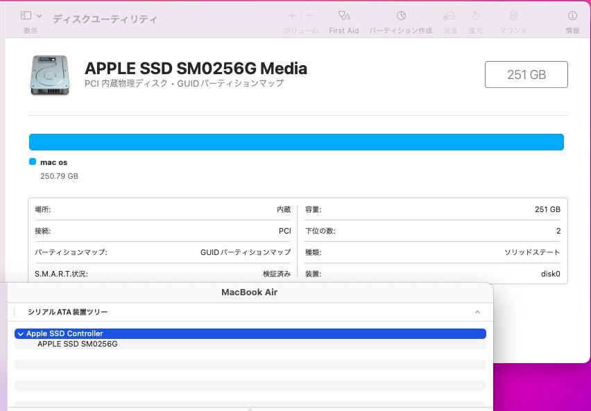  訳有 13.3型 Apple MacBook Air A1466 Early-2015 macOS Monterey(正規Win11追加可) 五世代 i7-5650u 8GB 256GB-SSD カメラ 無線 中古パソコン