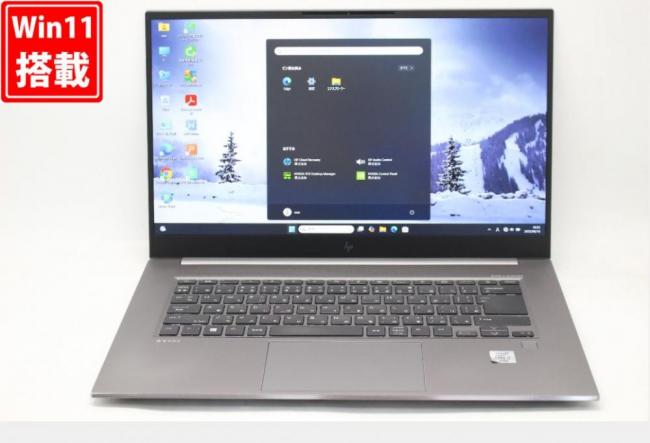 ゲーミングPC  中古 フルHD 15.6型 HP ZBook Studio G7 Windows11 第10世代 i7-10850H 32GB NVMe 1TB-SSD NVIDIA Quadro T2000 with Max-Q Design カメラ 無線Wi-Fi6 Office付き 中古パソ