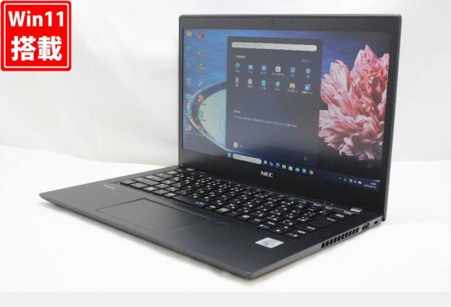 充放電回数3回 美品 13.3型 NEC VersaPro VKM17 B-9 Windows11 第10世代 i5-10310u 8GB NVMe 256GB-SSD カメラ 無線Wi-Fi6 Office付き 中古パソコン 管:1770r