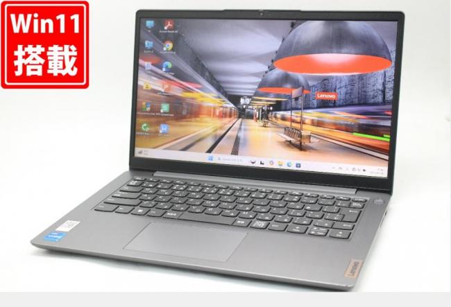 中古良品 フルHD 14型 Lenovo IdeaPad 14IAU7 Windows11 10コア 第12世代 i5-1235U 8GB NVMe 256GB-SSD カメラ 無線 Office付き 中古パソコン 管:0988w