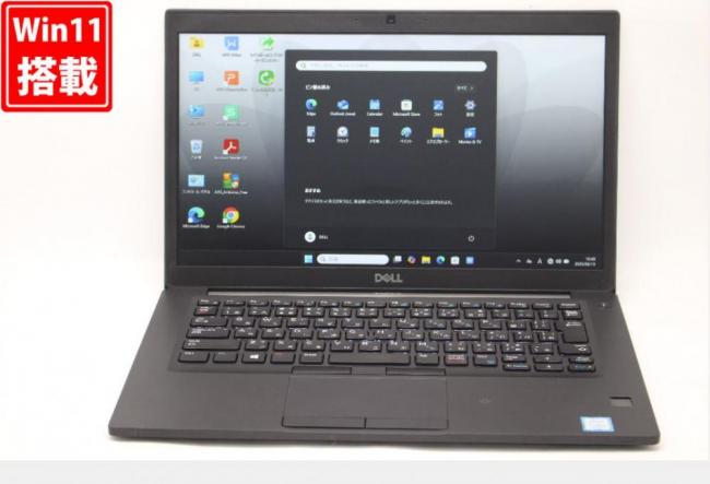 中古 フルHD 14型 DELL Latitude 7490 Windows11 第8世代 i5-8250U 16GB 512GB-SSD カメラ 無線 Office付き 中古パソコン 税無 管:1038v