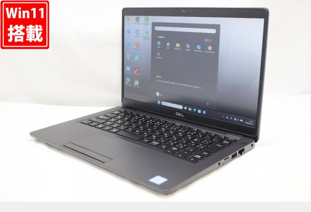 良品 フルHD 13.3型 DELL Latitude 5300 Windows11 第8世代 i7-8665u 16GB NVMe 256GB-SSD カメラ 無線 Office付き 中古パソコン 管:1574r