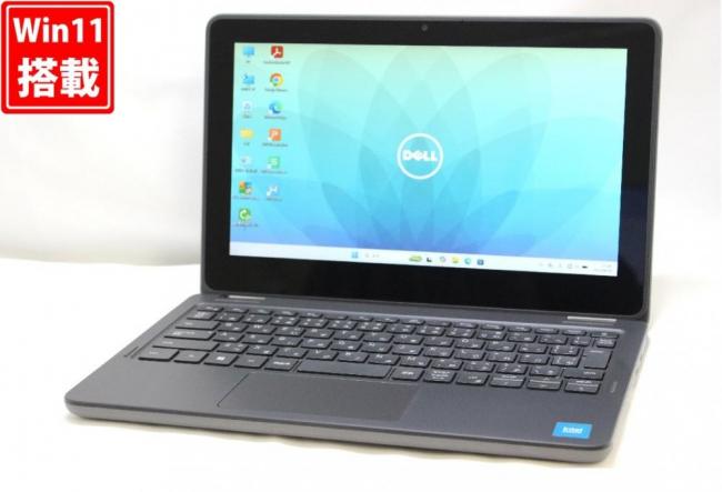 良品 タッチ 11.6型 DELL Latitude 3140 2-in-1 Windows11 Intel Processor N100 4GB NVMe 128GB-SSD カメラ 無線Wi-Fi6 Office付き 中古パソコン 管:1711w