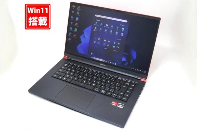 良品 フルHD 15.6型 Mouse X5 AR7RNIAR Windows11 8コア AMD Ryzen 7-4800H 16GB NVMe 1TB-SSD カメラ 無線Wi-Fi6 Office付き 中古パソコン 管:1600s